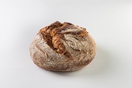 לחם מחמצת טוסקאני כפרי עגול