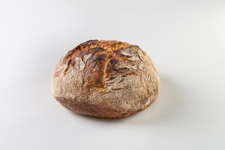 לחם מחמצת טוסקאני לבן עגול