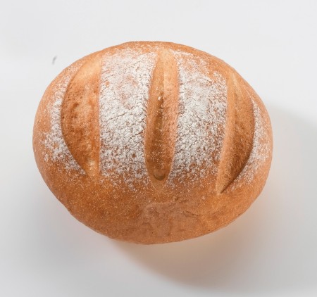 לחמנייה עגולה לבנה