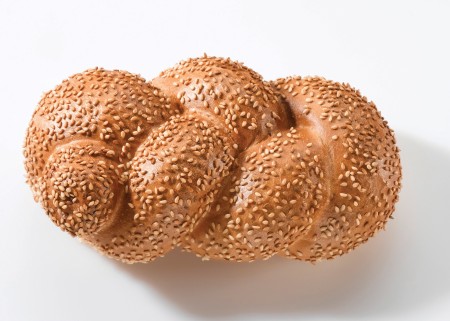 לחמניית שמינייה קלועה