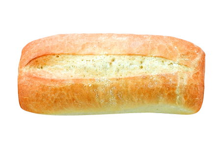 לחמנייה כריך ג'בטה לבנה א.ק