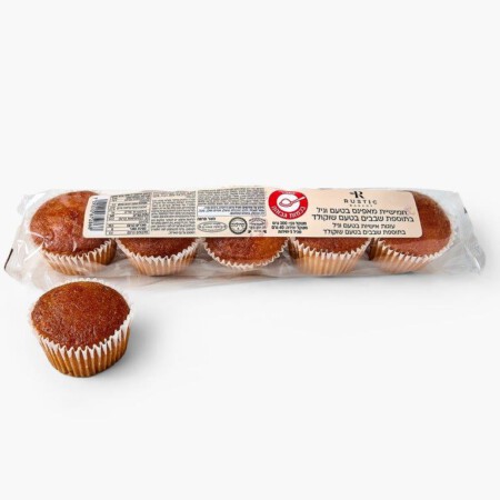 מאפינס חמישיות וניל שוקו צ'יפס